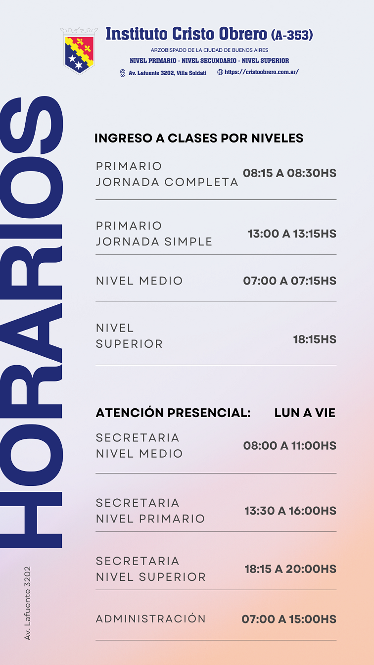 Horario